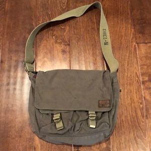 Roots Canvas Messenger Bag